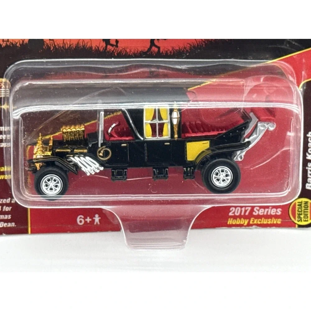 Johnny The Barris Lightning Koach Die Cast Model Car Black Metal Limited